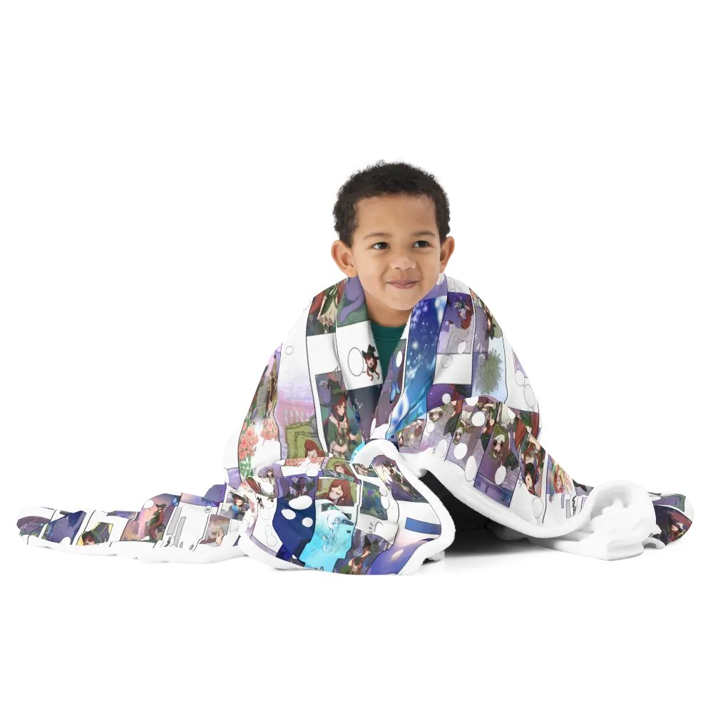 Comic Blanket 60″ × 80″ product image (12)