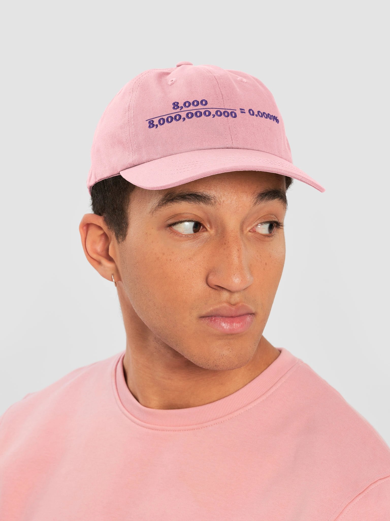8 OVER 8 BILLION — Dad Hat product image (6)