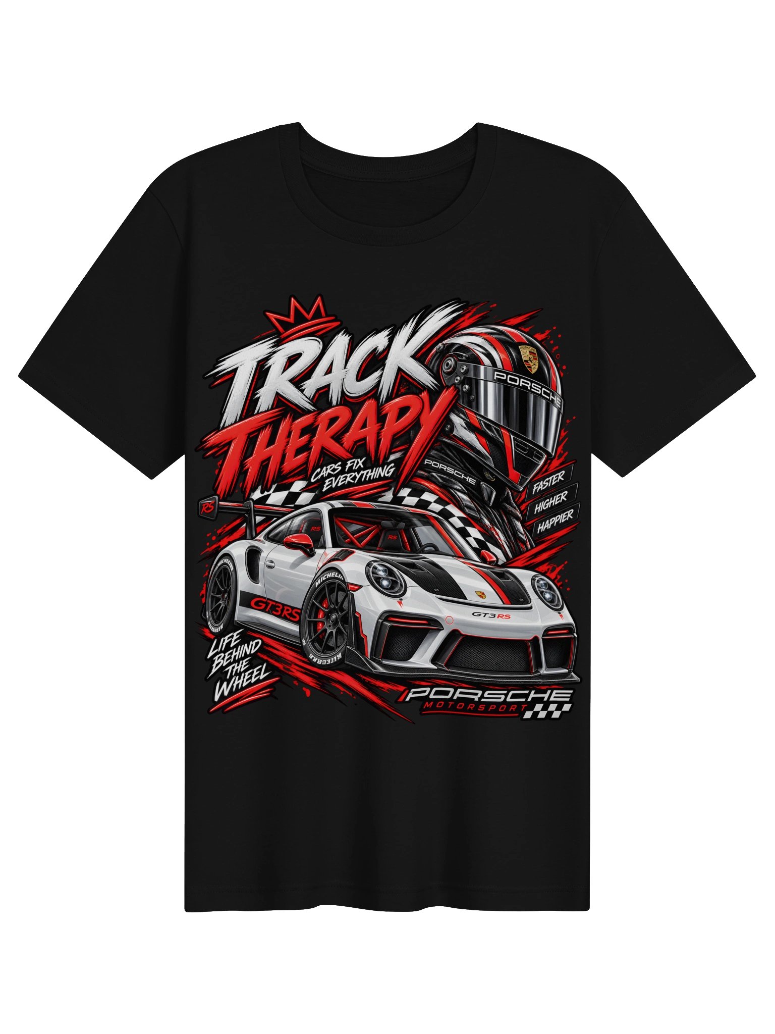 Track Therapy Porsche Tee product image (9)