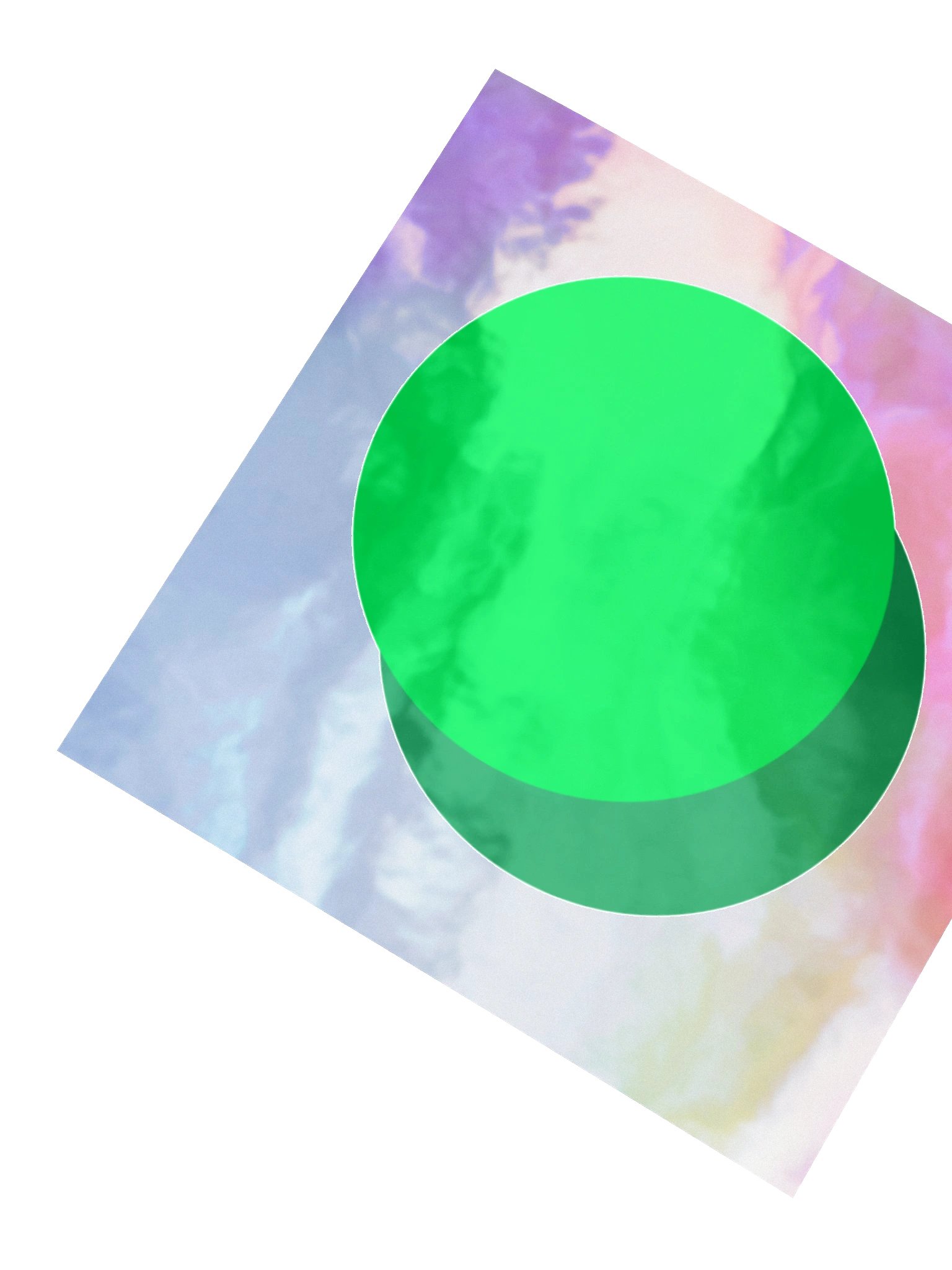 HOLO ZURC Sticker WHITE; Kiss-cut, Blank product image (6)