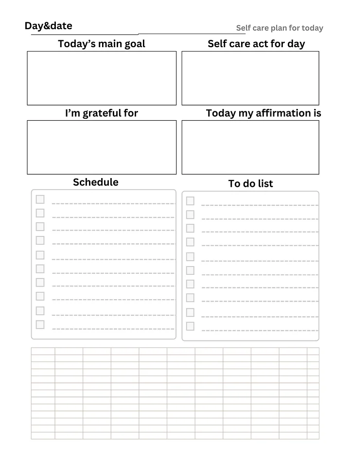 The Art of Mindful Living: A Daily Self-Care Journal My Journey to Inner Peace: A Guided Self-Care Reflection product image (1)