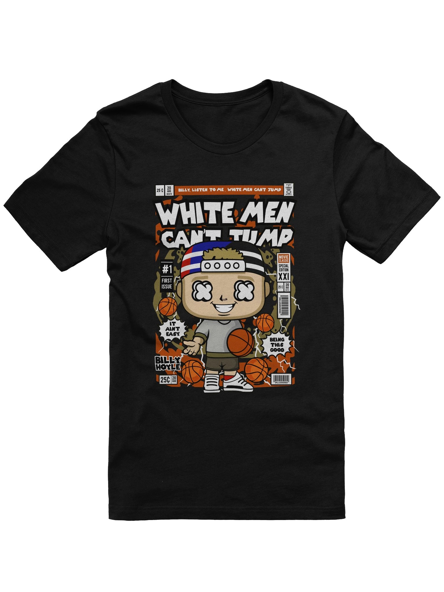 Vintage Comic Basketball Tee product image (1)
