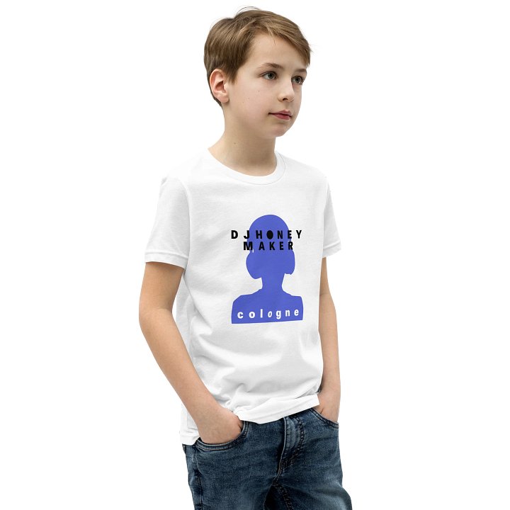 DJHoneyMaker Cologne Youth Short Sleeve T-Shirt product image (2)