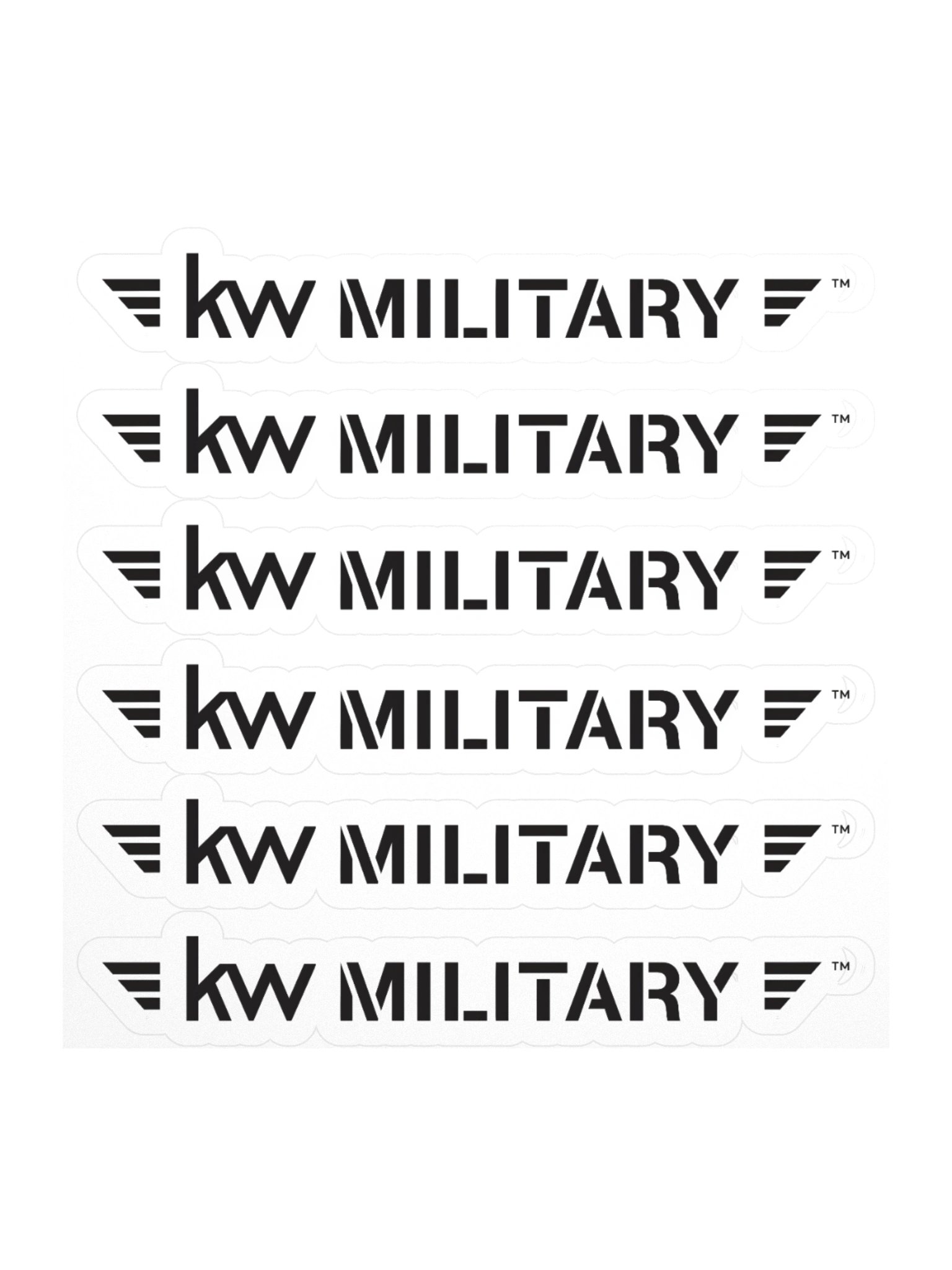 KW Military Community Stickers product image (1)