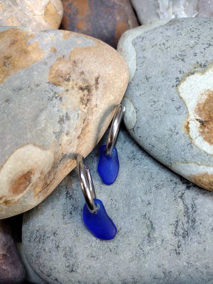Sea Glass Earrings product image (2)