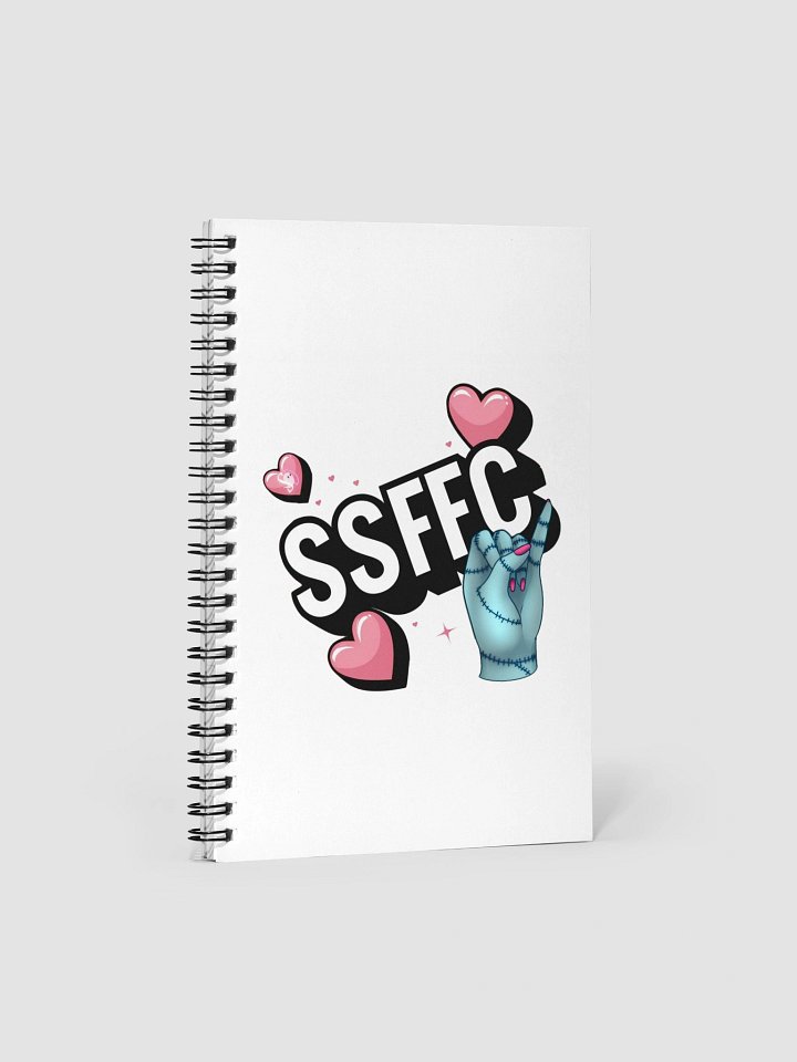 Spooky Slippery Finger Fan Club Notebook product image (1)