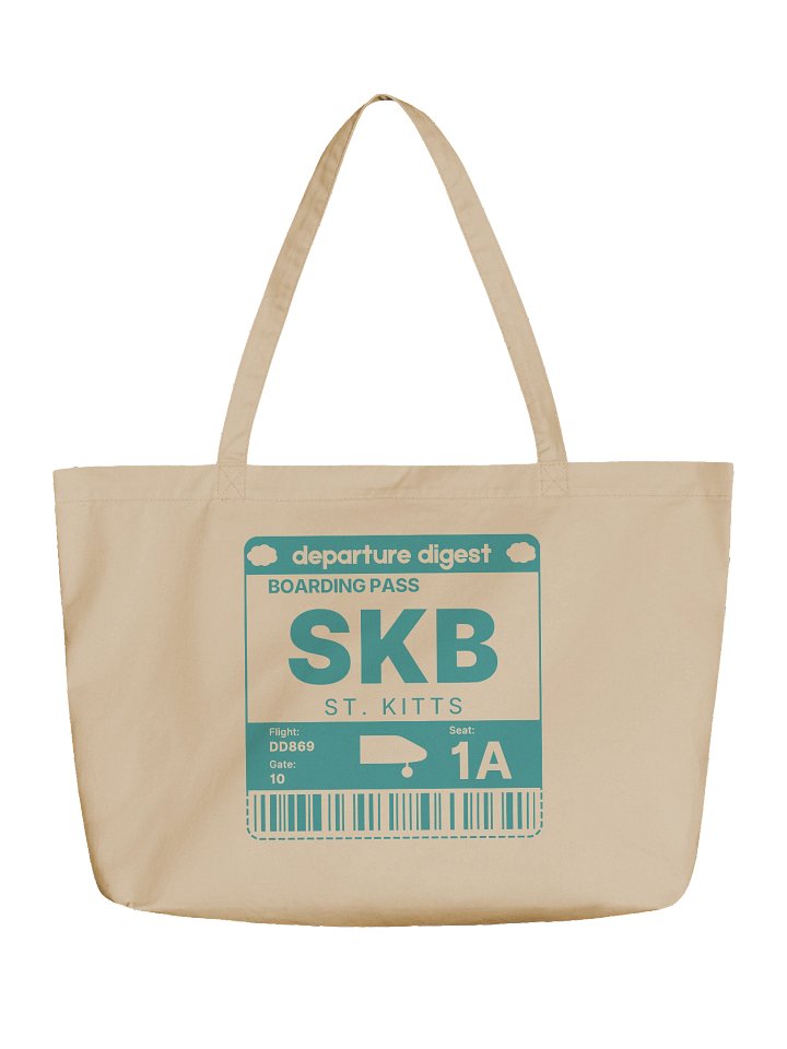 Boarding Pass Tote — St. Kitts (SKB) product image (1)