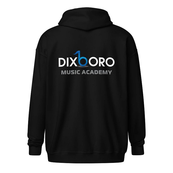 Dixboro Music Academy Zip-Up Hoodie – Black product image (4)