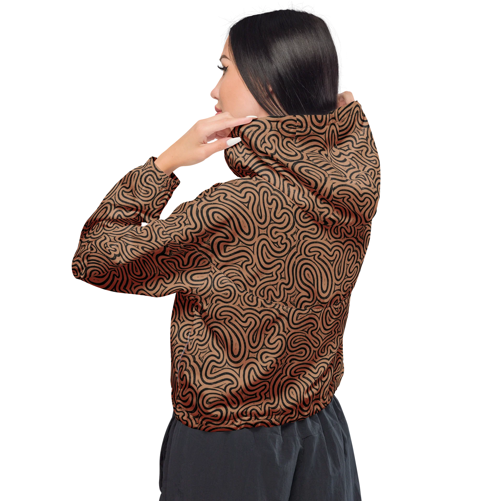 Conga Line Cropped Windbreaker product image (3)
