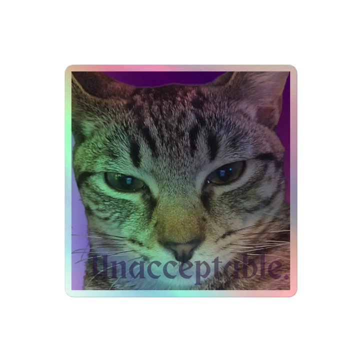 Disapproving Earl Holographic Sticker product image (2)