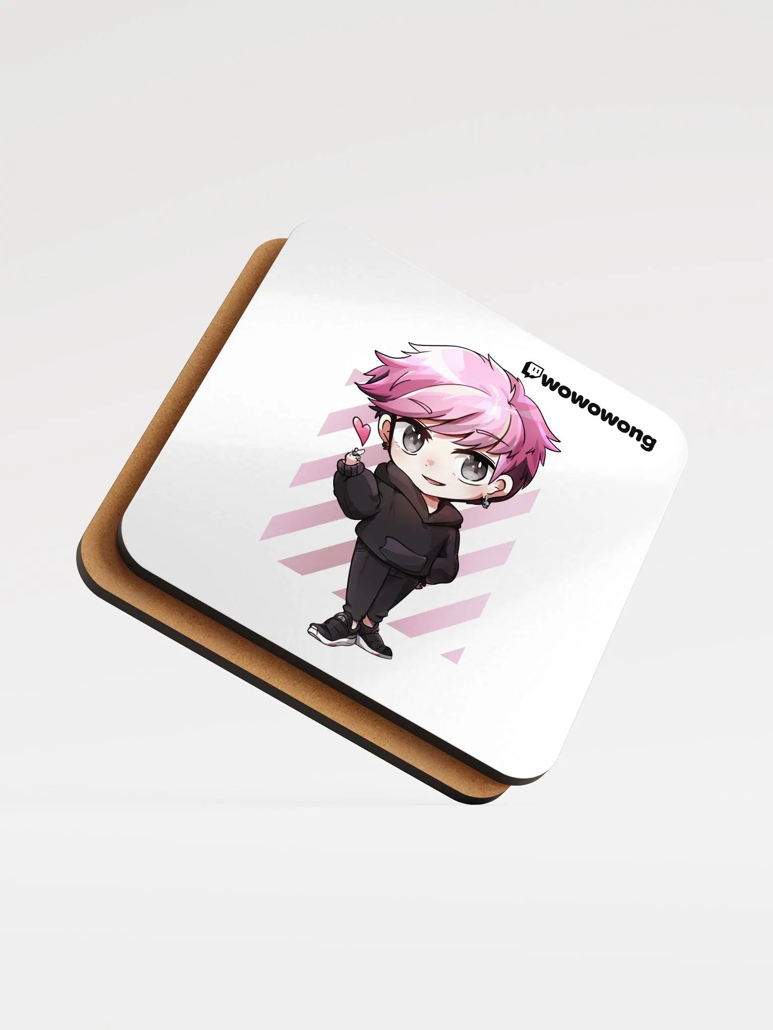 WoWoPinkChibi - Coaster product image (5)
