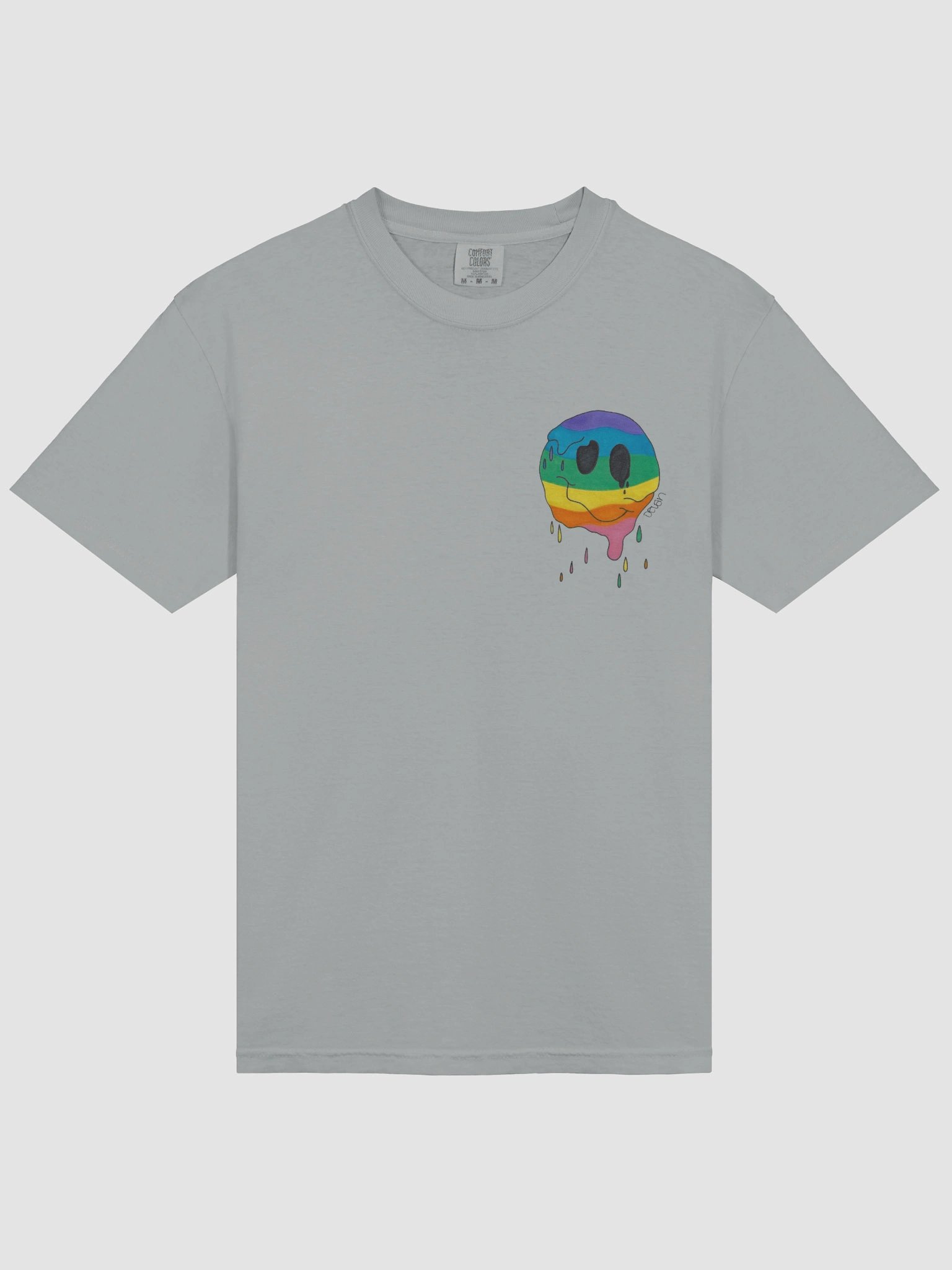 Melted Smiley T-Shirt product image (5)