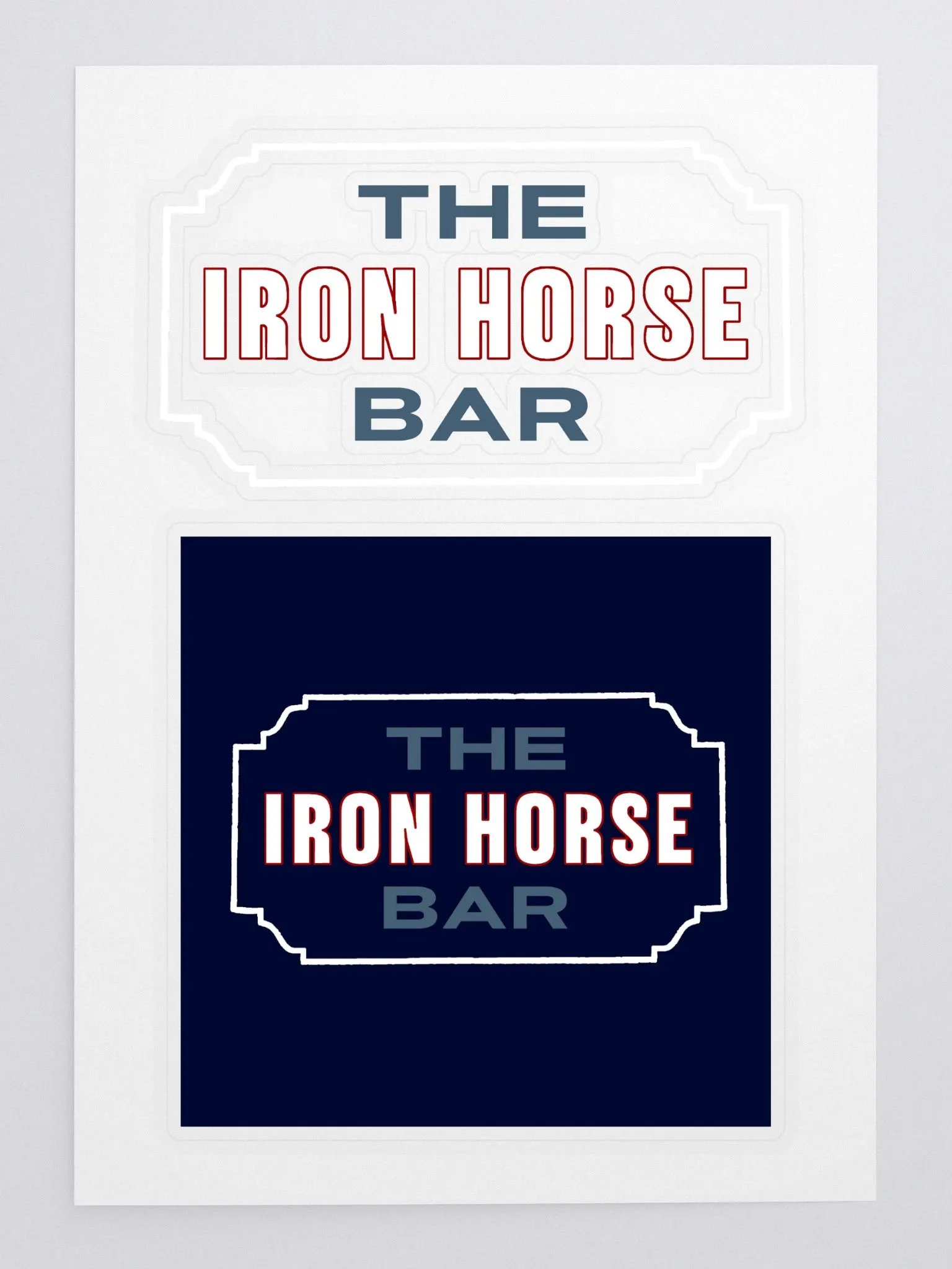 The Iron Horse Bar Stickers product image (3)
