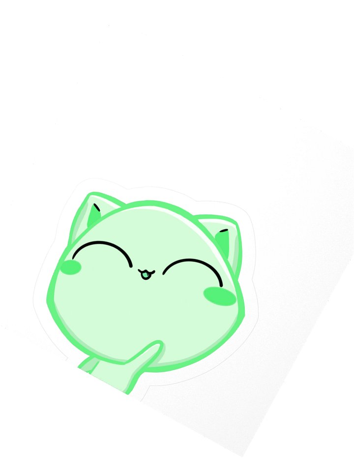 Hi Mochi! - Kiwi Sticker product image (2)