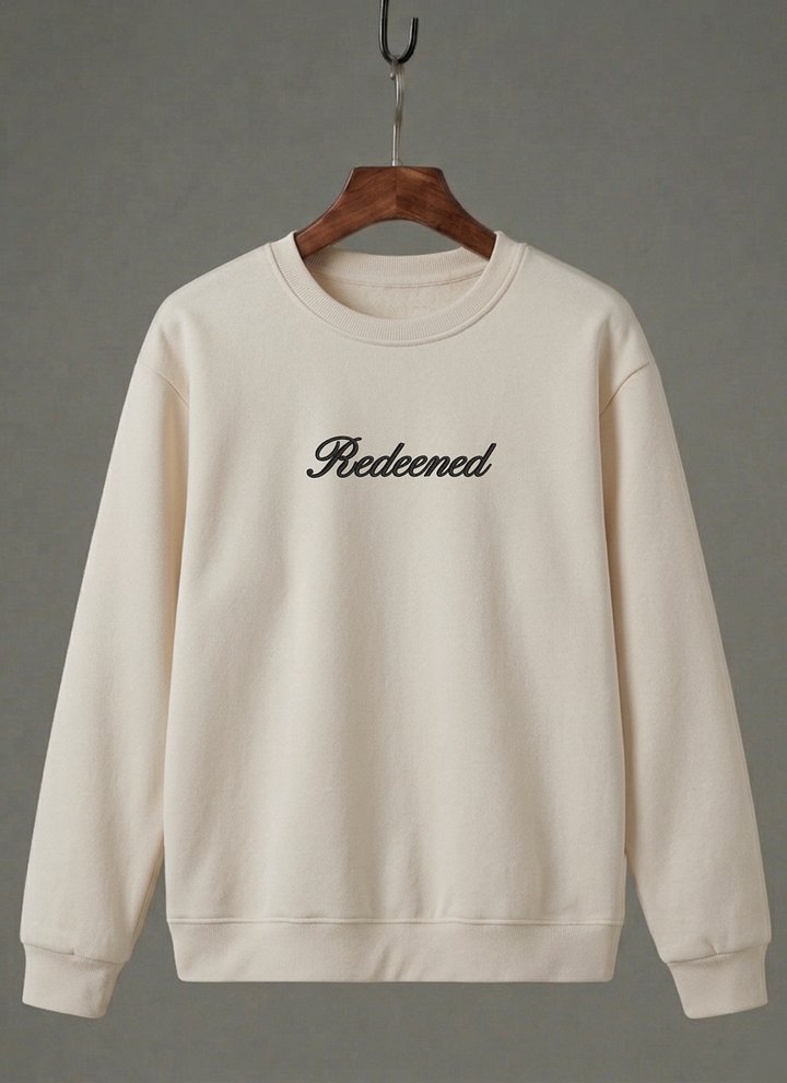 Redeemed Embroidered Crewneck product image (1)