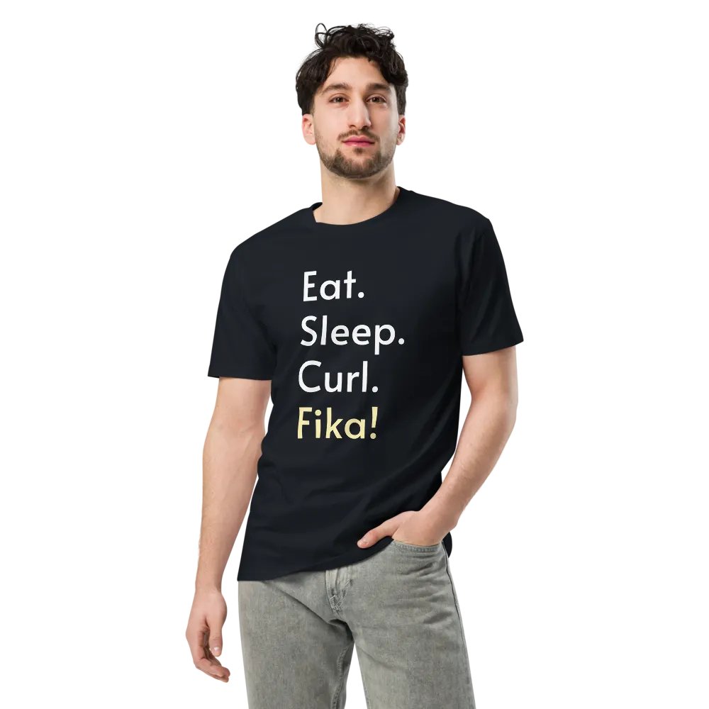 Fika Tee - Navy product image (7)