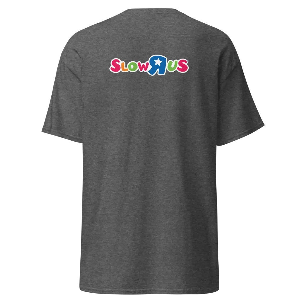 SLOW-R-US UNISEX EMBROIDERED HEAVY TEE product image (5)