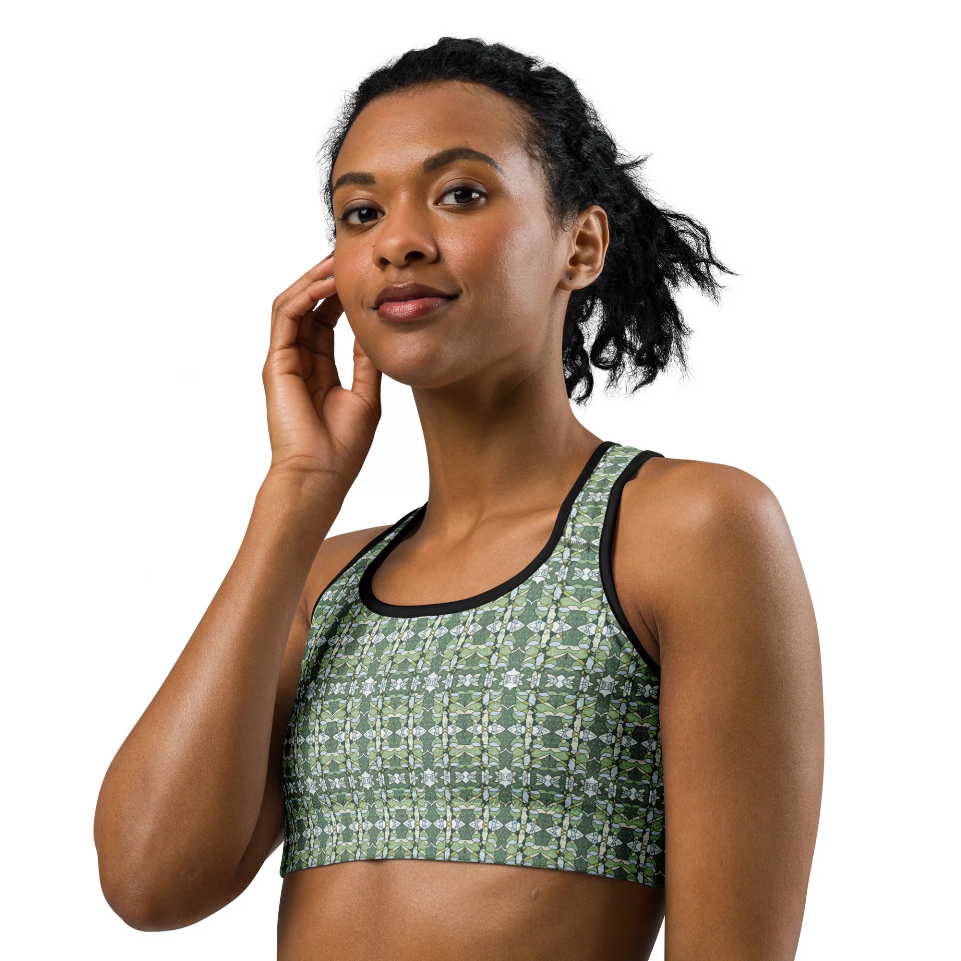 Cucumber Lineage – Moisture-Wicking Sports Bra product image (5)