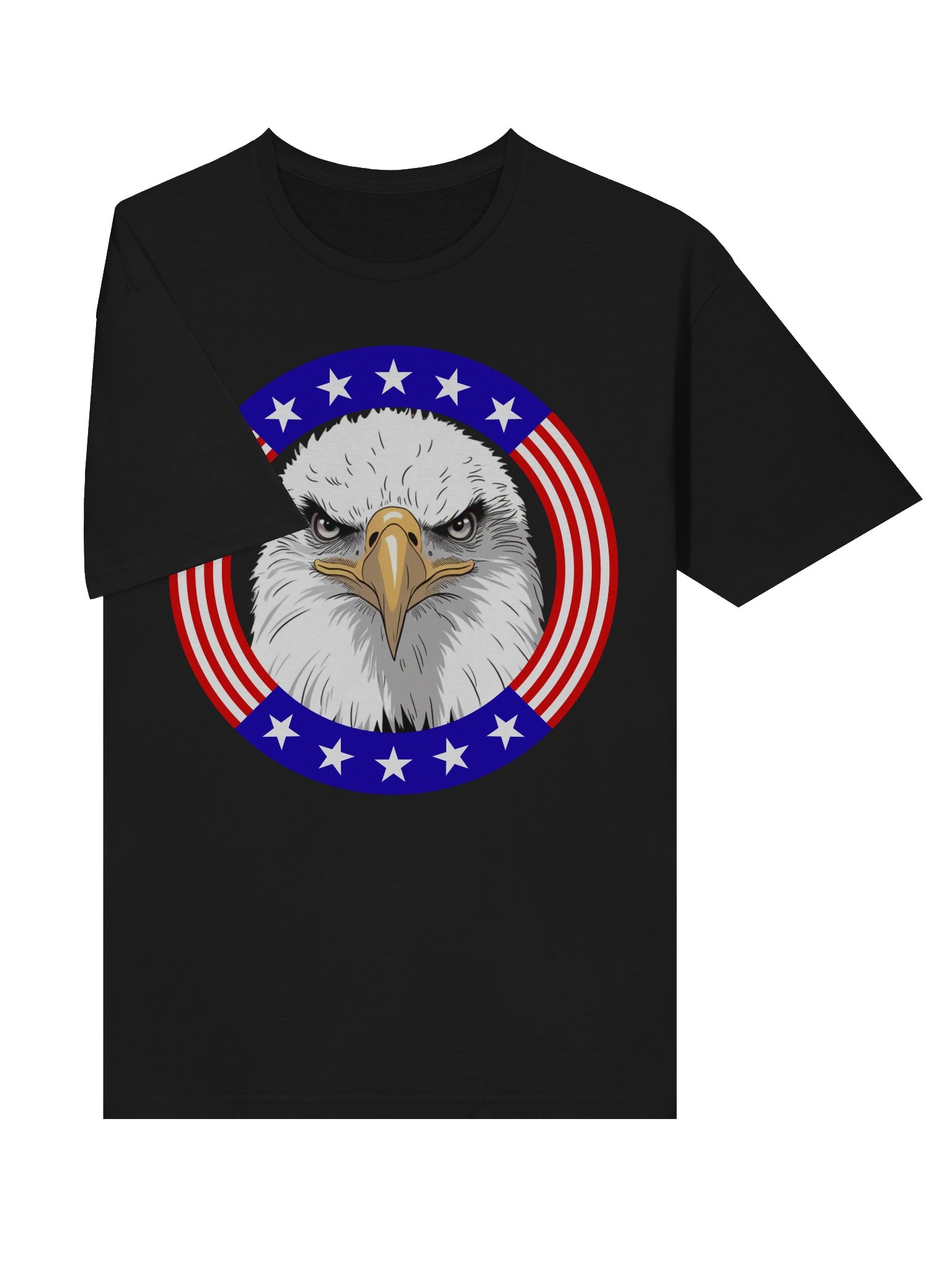 American Flag Bald Eagle USA Patriotic Men Women T-Shirt product image (67)