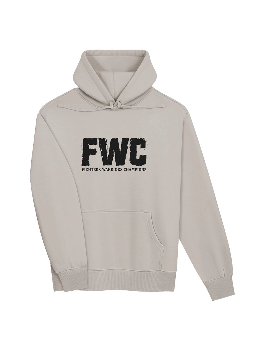 FWC Oversized Hoodie Black Letters product image (3)