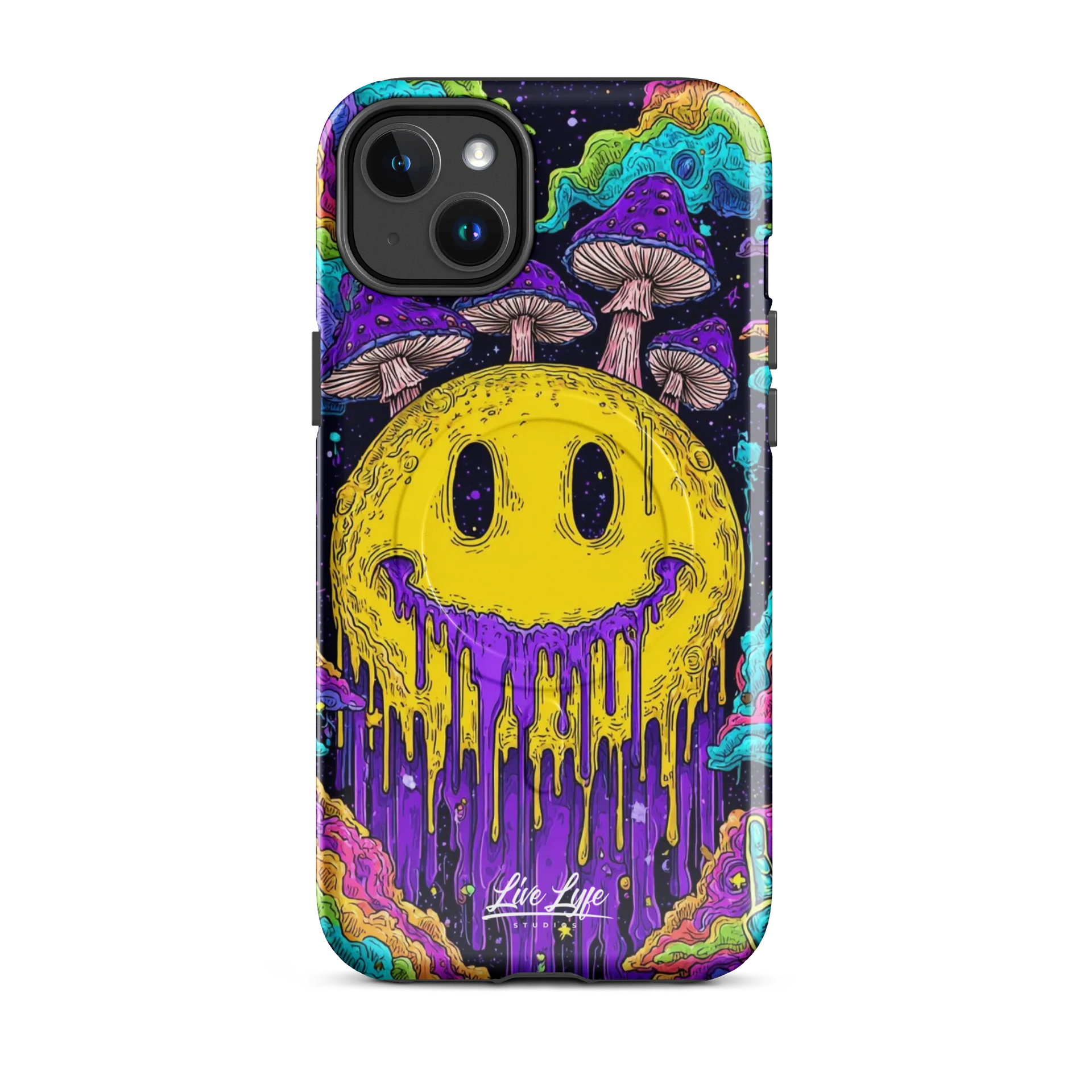 Trippie Smiley Face MagSafe Tough Case for iPhone® product image (2)