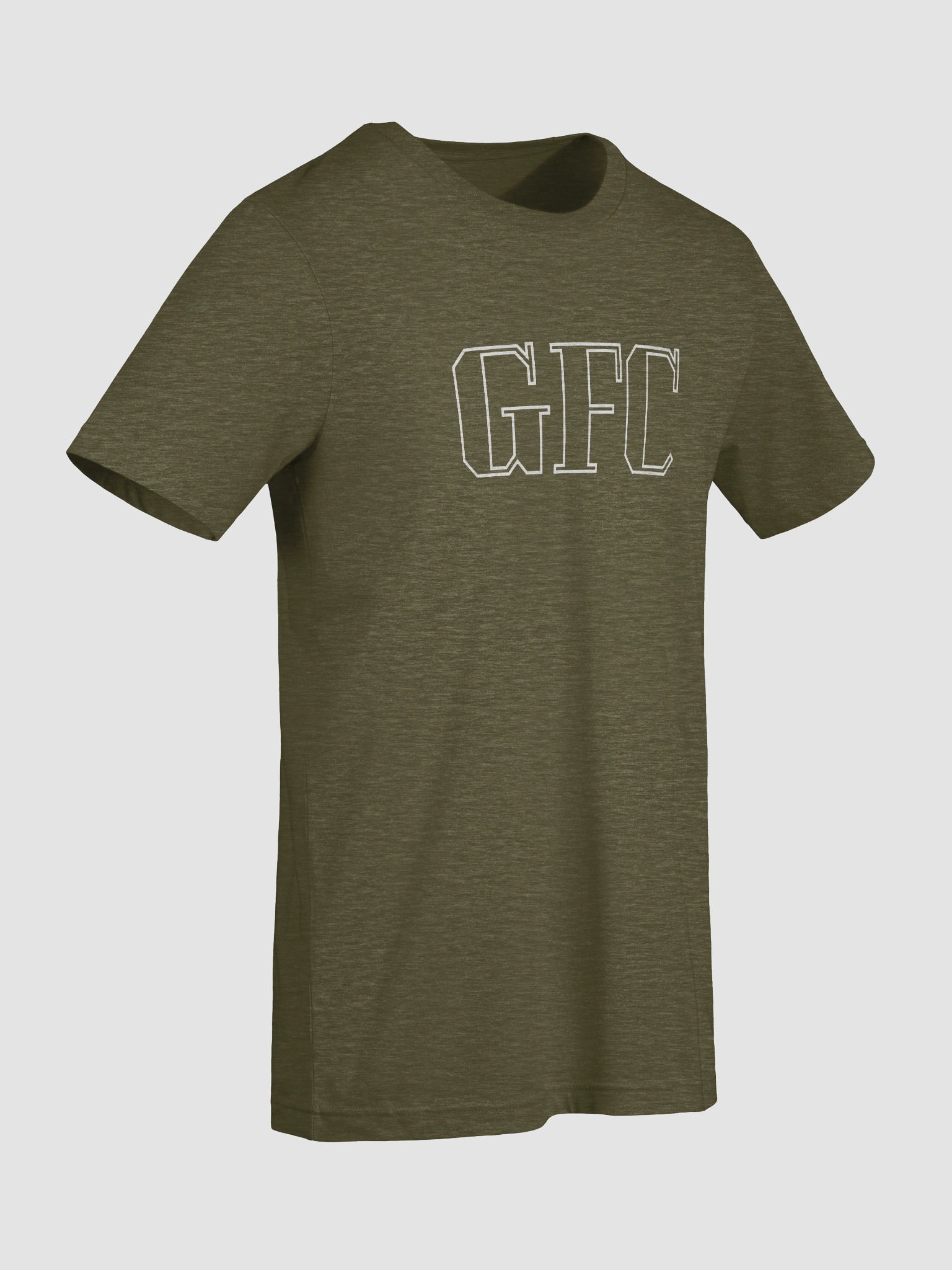 GFC White Outline Supersoft Tee product image (69)