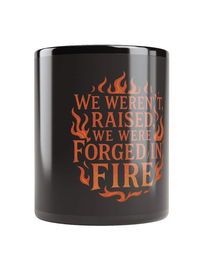☕ Forged in Fire – Black Flame Mug 🔥 product image (1)