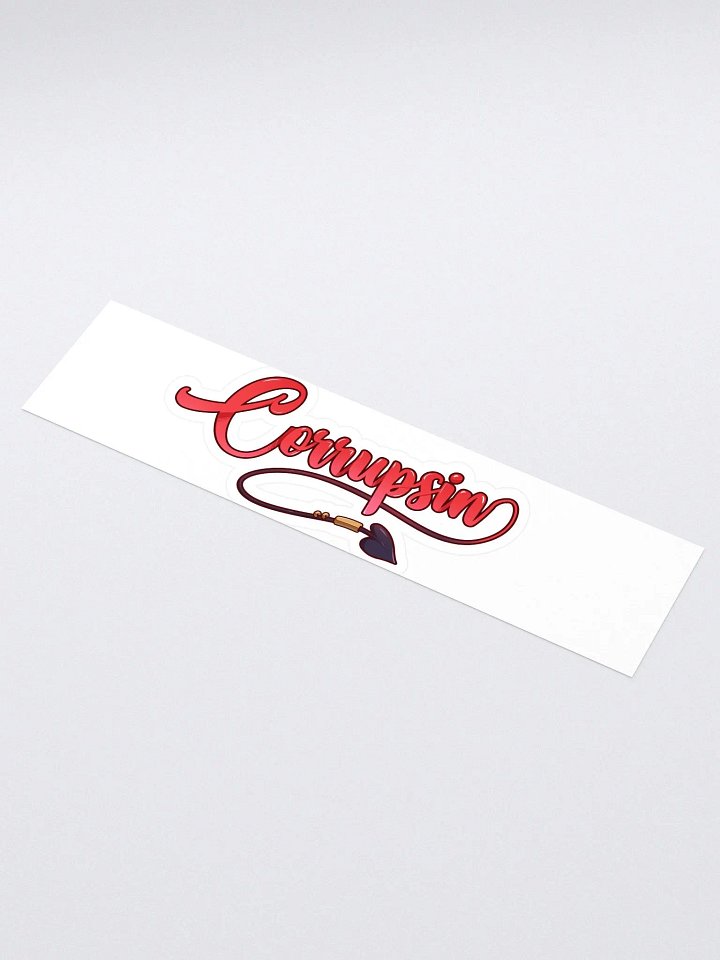 Corrupsin Name Sticker (long boi) product image (1)