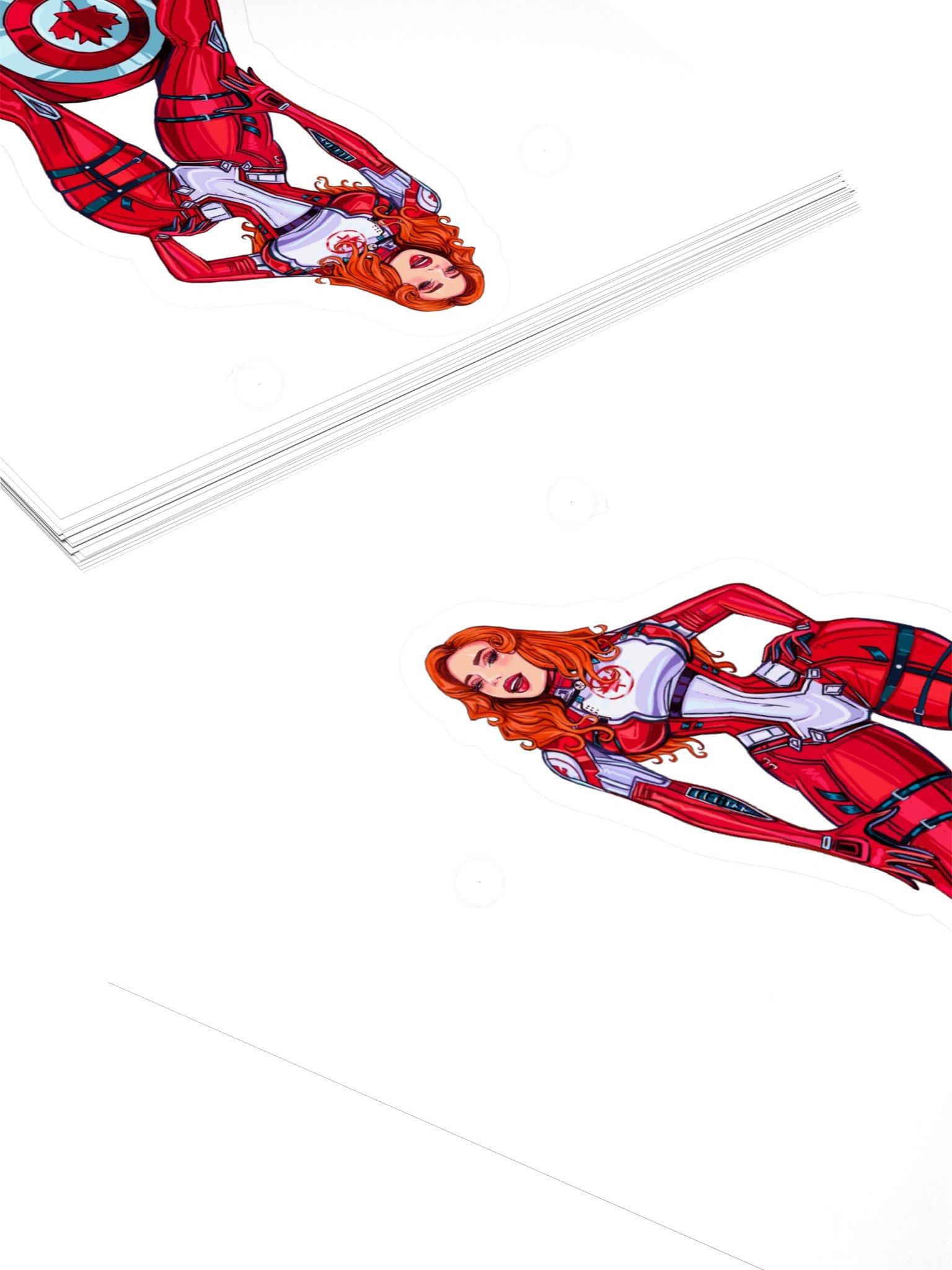 Captain Canada Sticker product image (4)