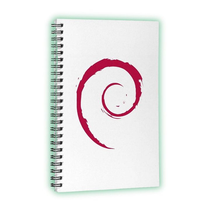 Debian Spiral Notebook product image (1)