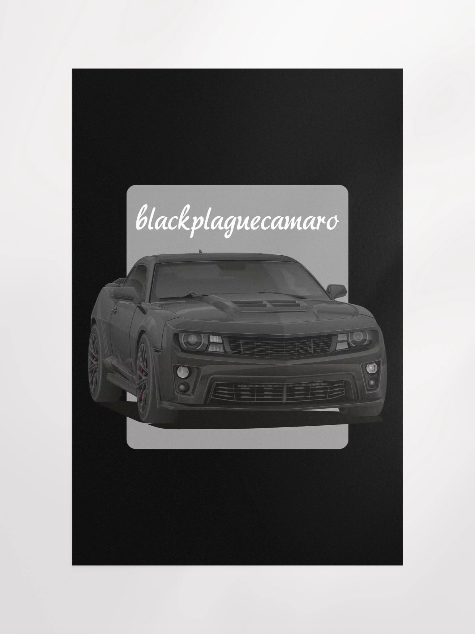 Poster - theblackplaguecamaro product image (1)
