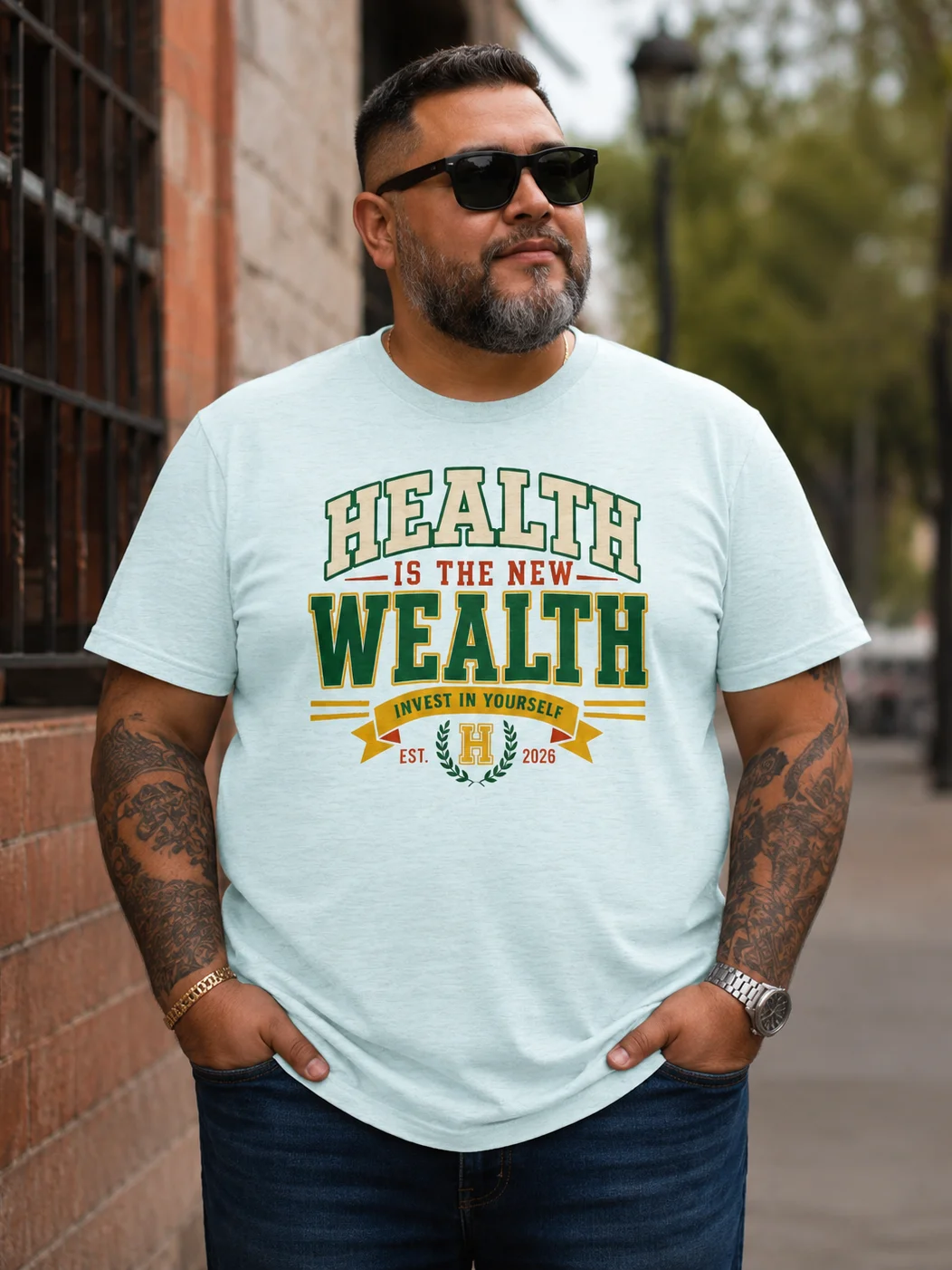Health Is the New Wealth Unisex T-Shirt product image (57)