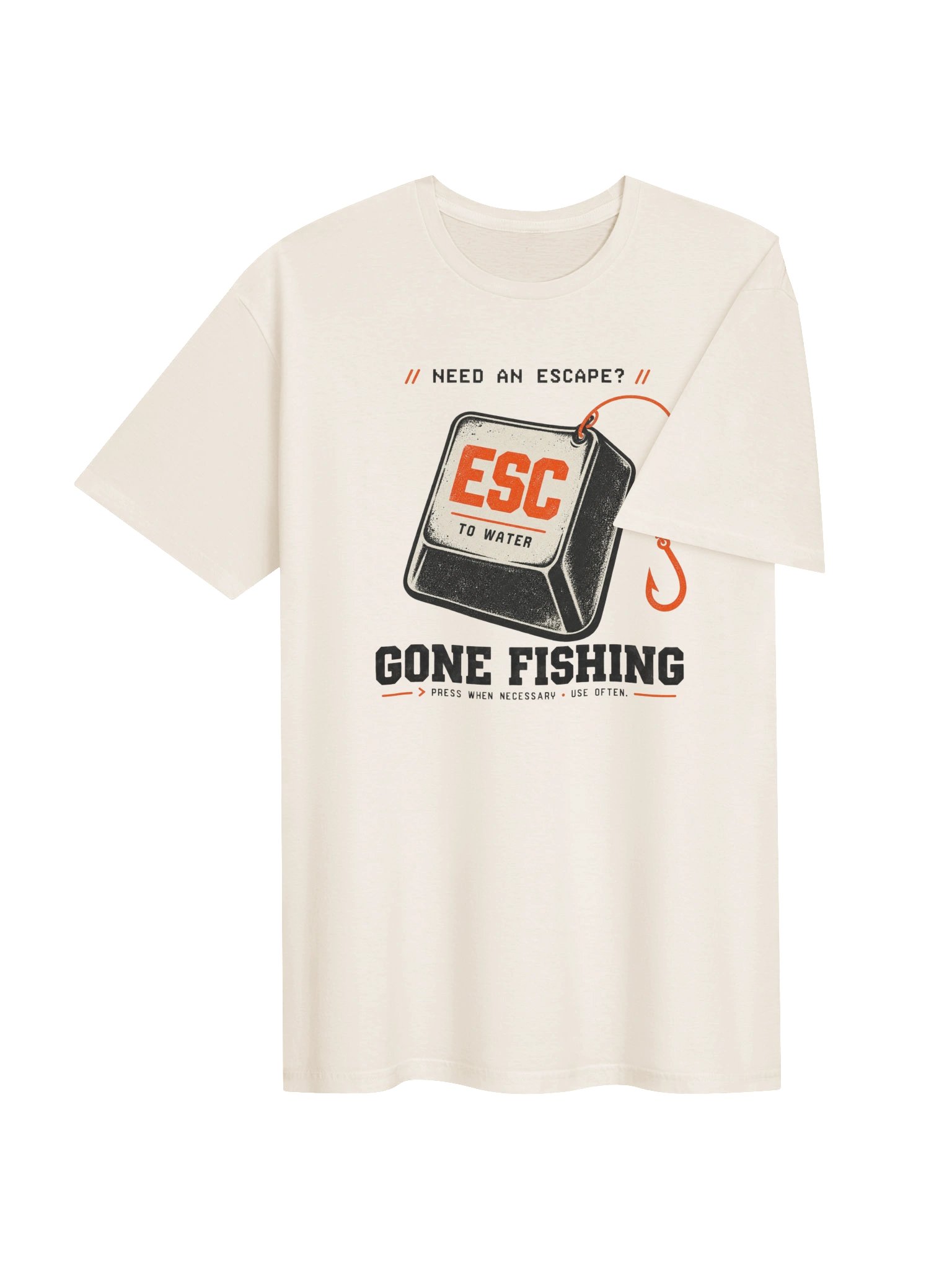 Escape to Fishing T-Shirt product image (4)