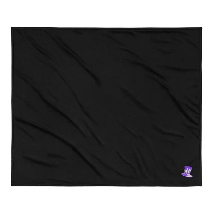 MetaHatter Embroidered Premium Sherpa Blanket product image (2)