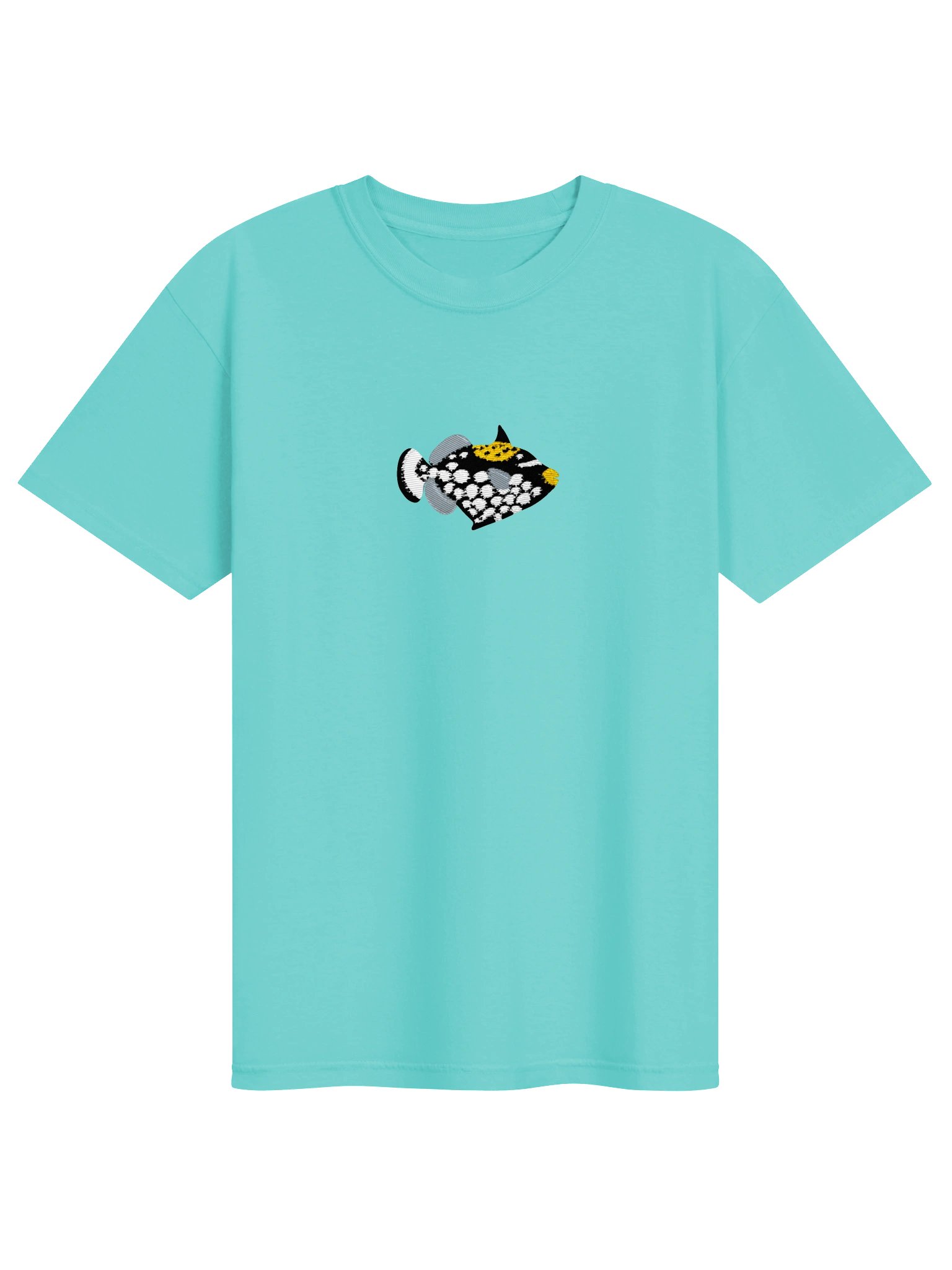 Clown Triggerfish Premium T-Shirt (Embroidered) for Reef and Marine Aquarium Lovers product image (9)