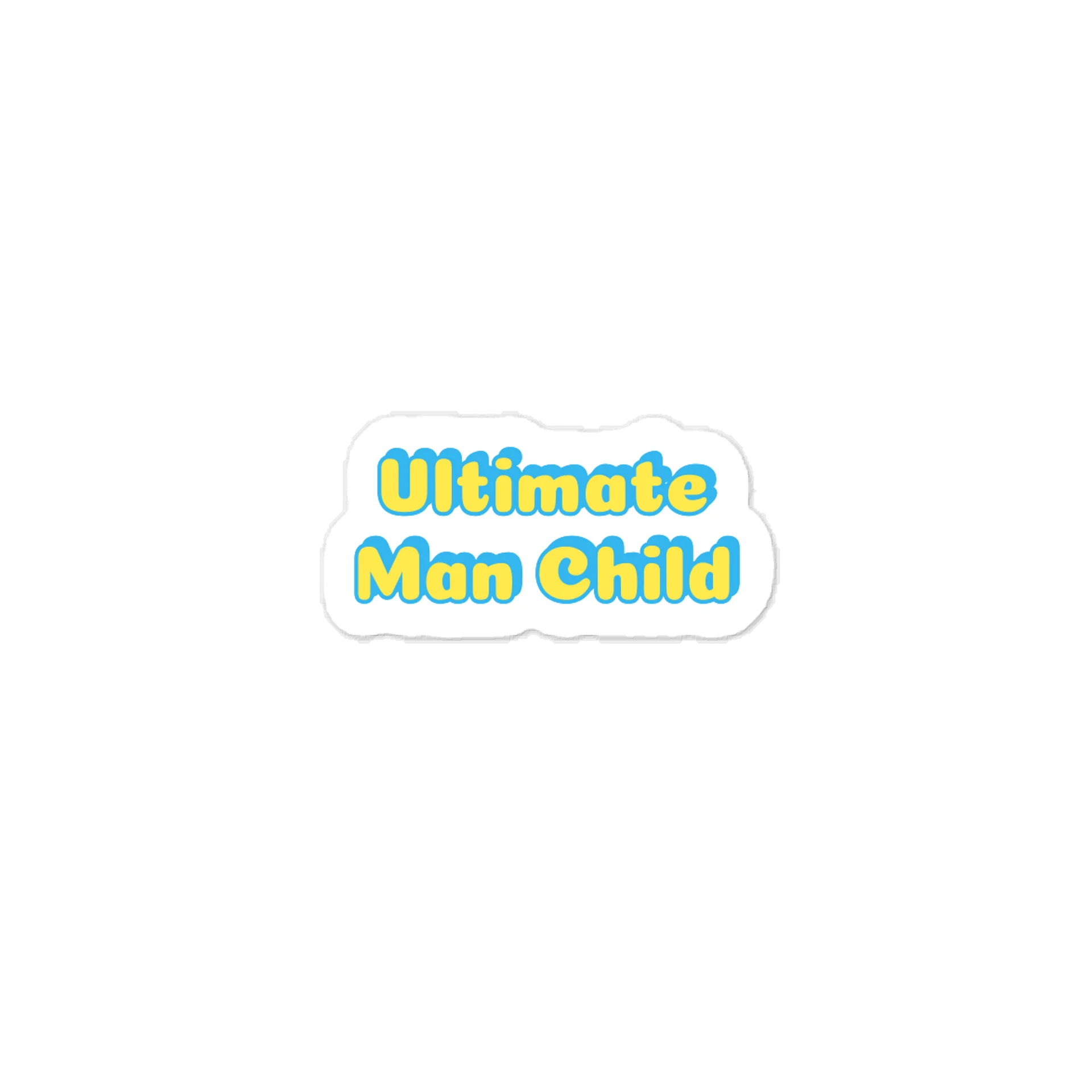 Ultimate Man Child Sticker. product image (1)