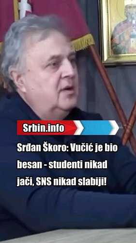 🔴🔵⚪️ Zašto RTS ovo nije smeo da objavi! Škoro: Vučić je bio besan - studenti nikad jači, SNS nikad slabiji!

LINK ZA CEO SNIM...