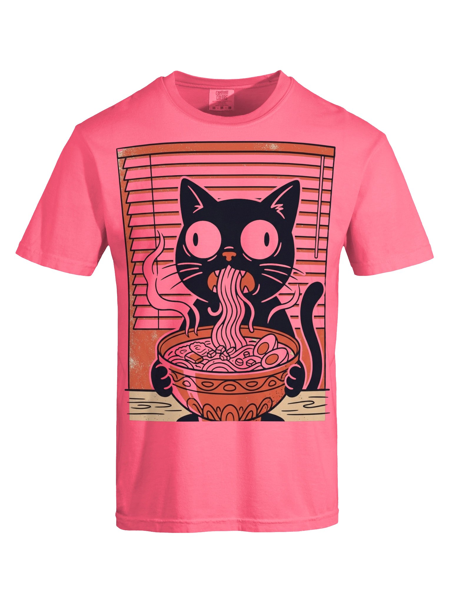 Black Cat & Ramen T-Shirt | Japanese Anime & Cat Style product image (51)