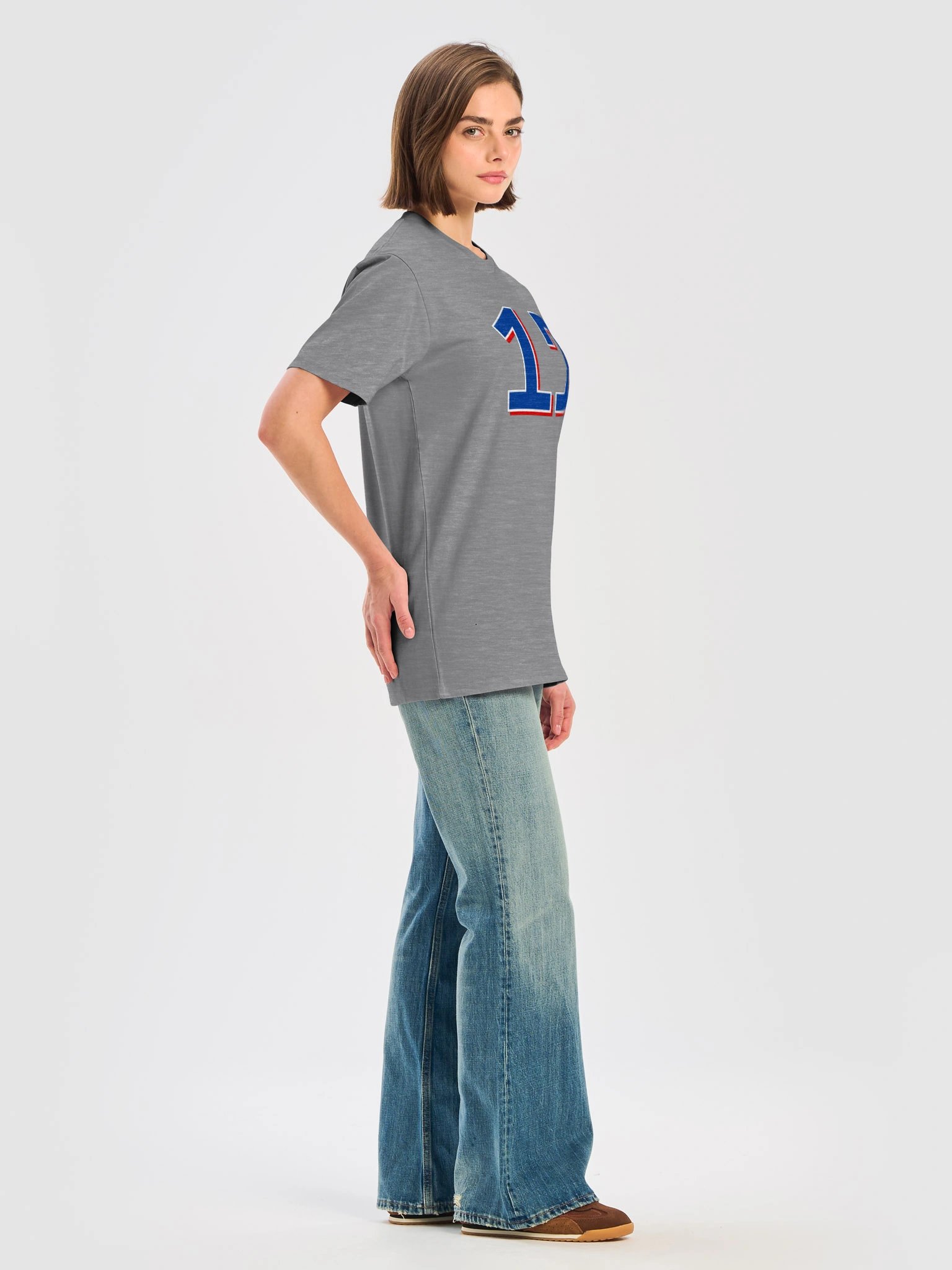GRAY 17 7one6 Classic Oversized Tee product image (7)