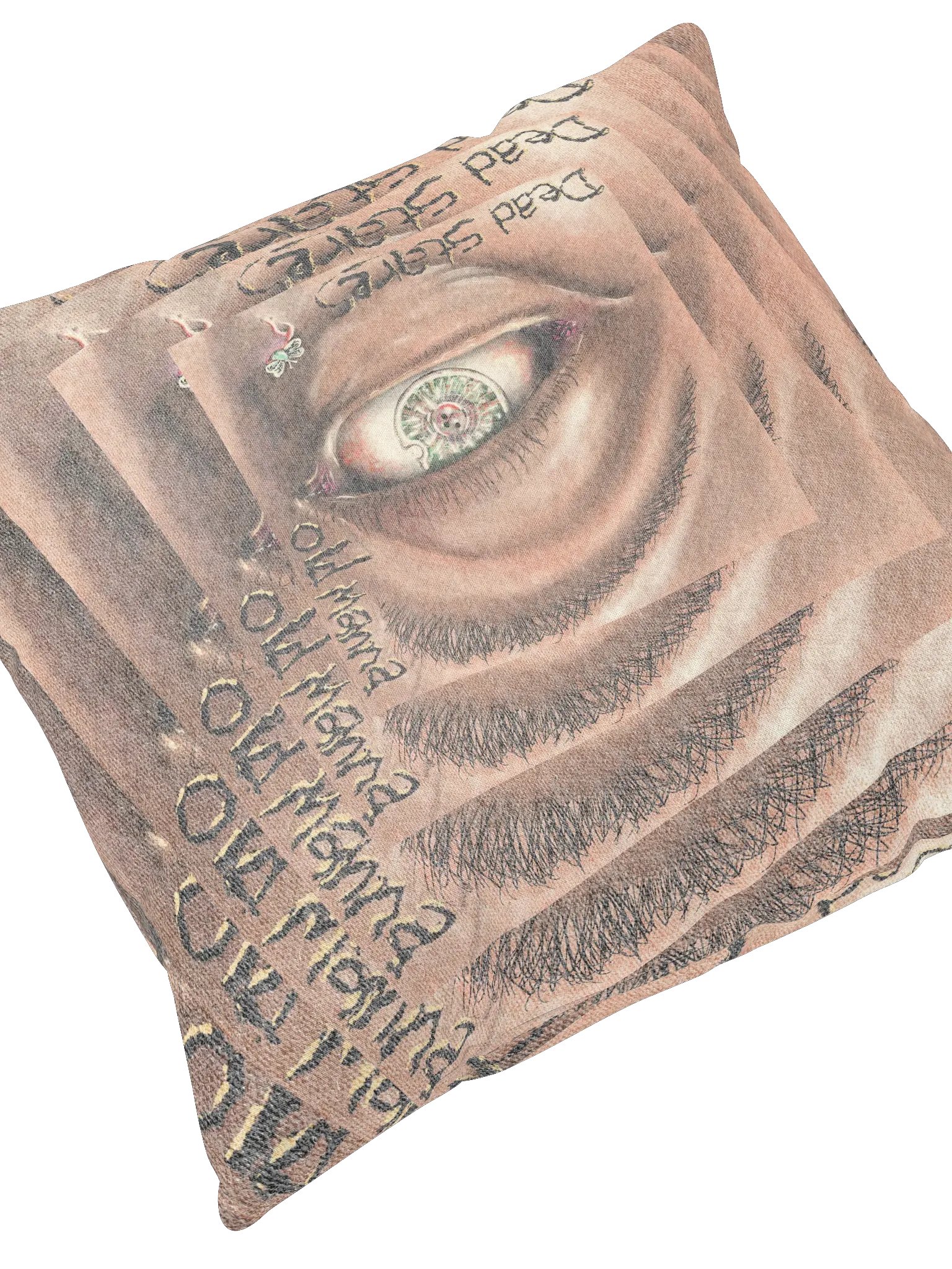 Dead Stares Throw Pillow product image (5)