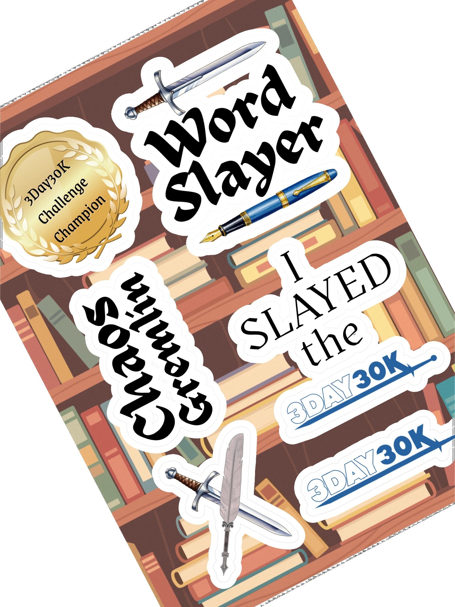 3Day30K Sticker Sheet product image (1)