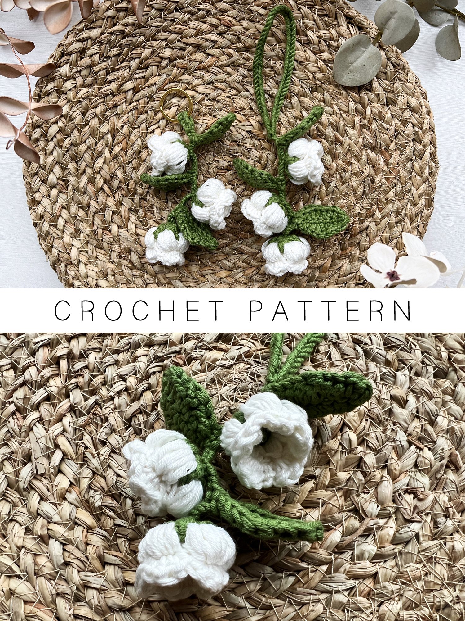 Crochet Pattern: Lily of the Valley Charm product image (1)