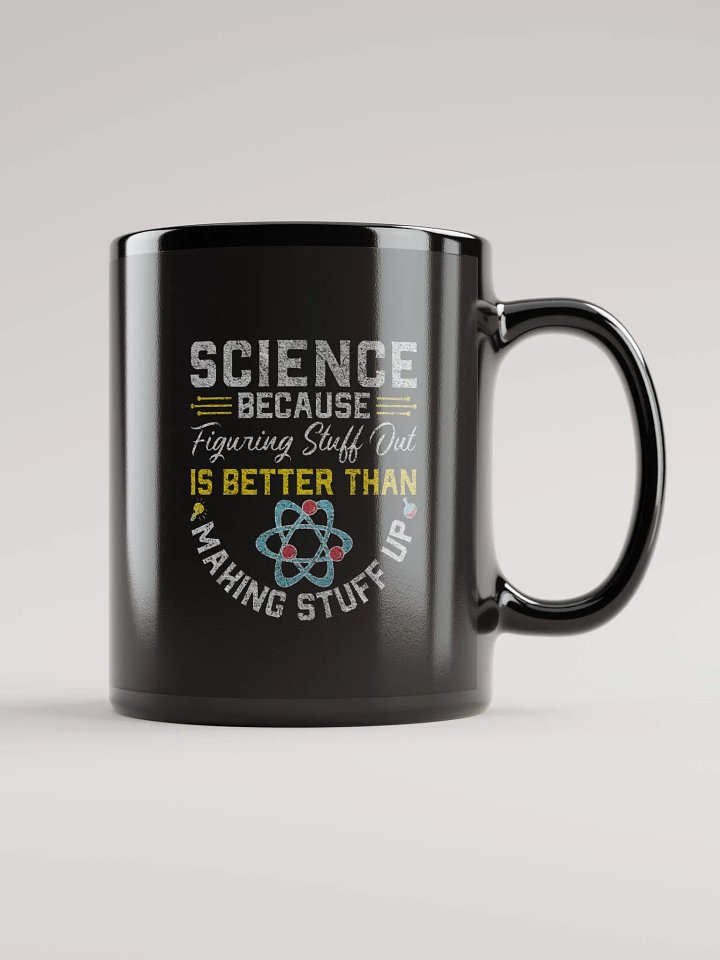 Science Backed Black Mug product image (1)