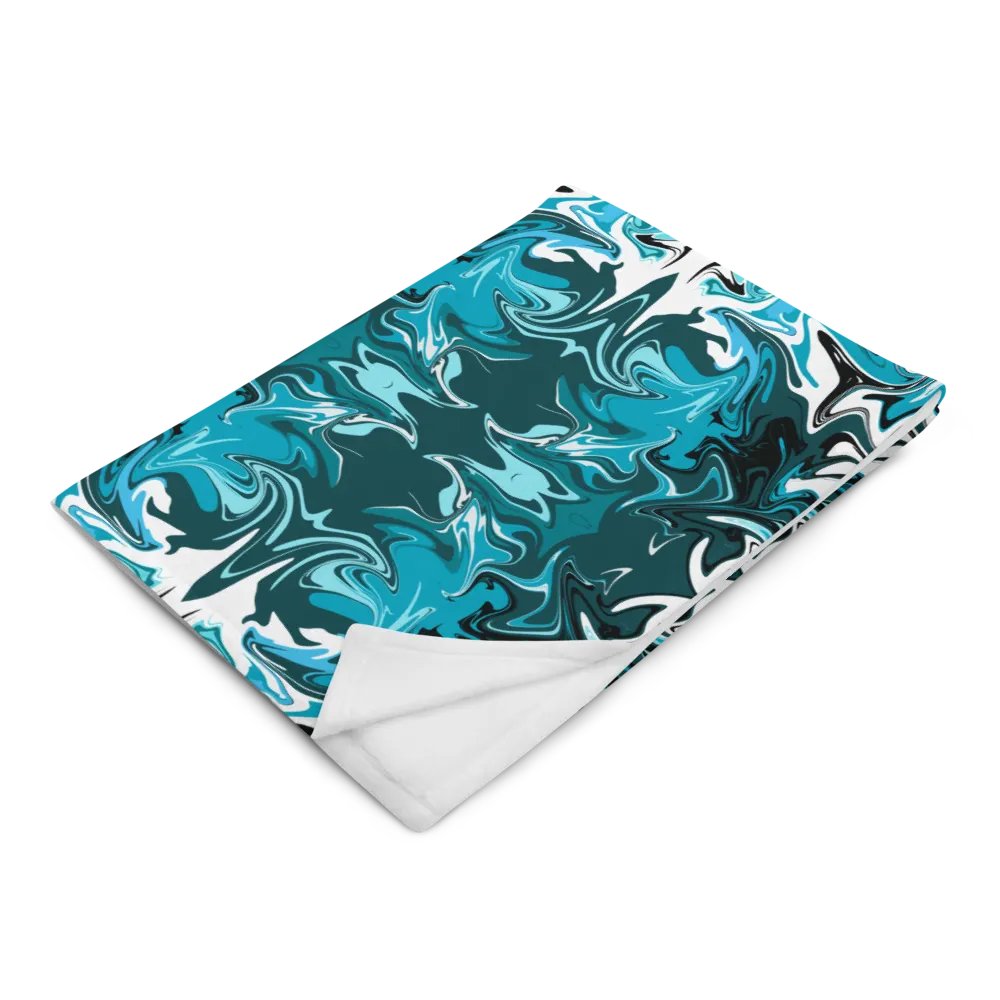 Blue Swirl Blanket product image (4)
