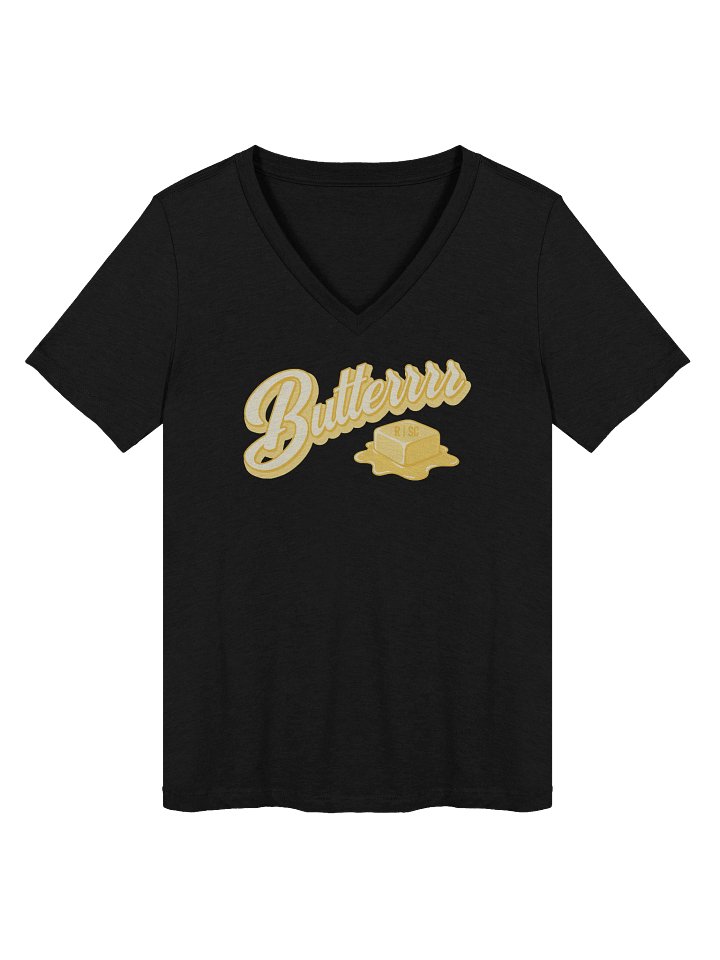 Butterrrr V-Neck T-Shirt product image (2)