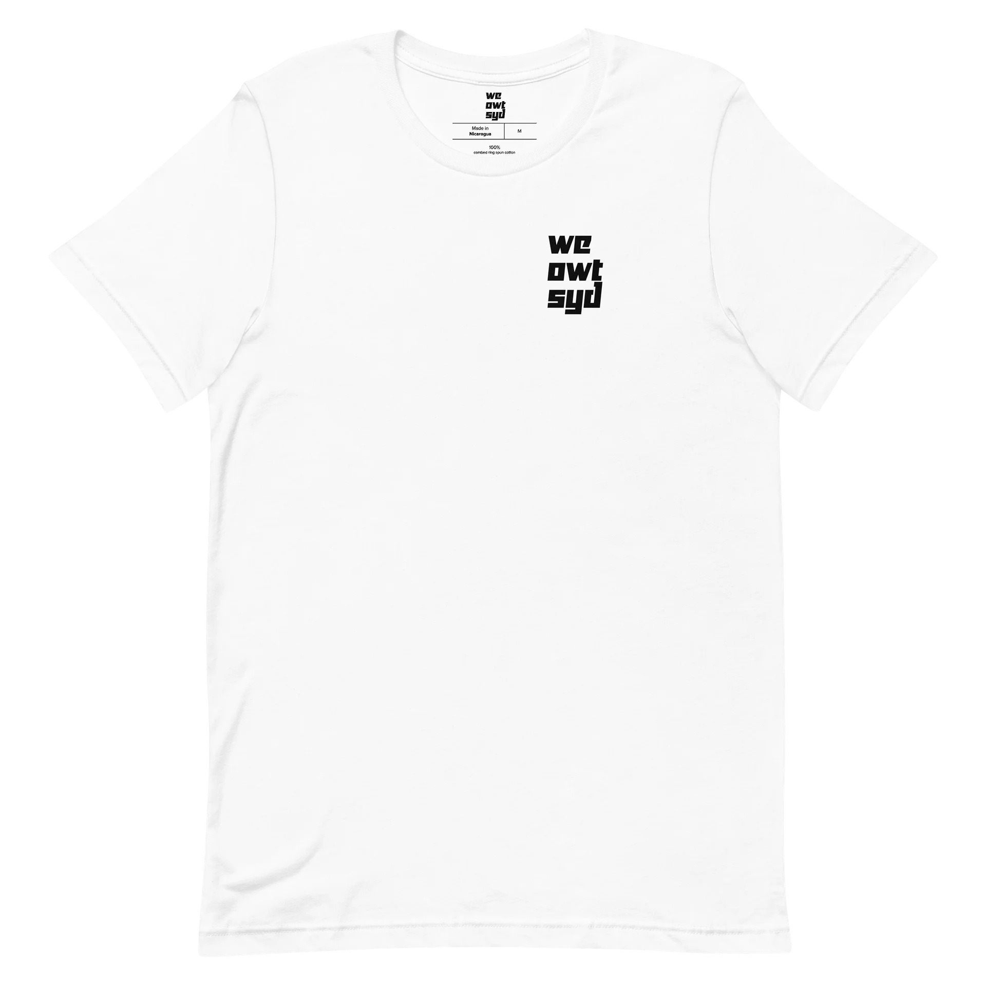 WeOwtsyd Premium T-Shirt - Chest Logo - White product image (5)