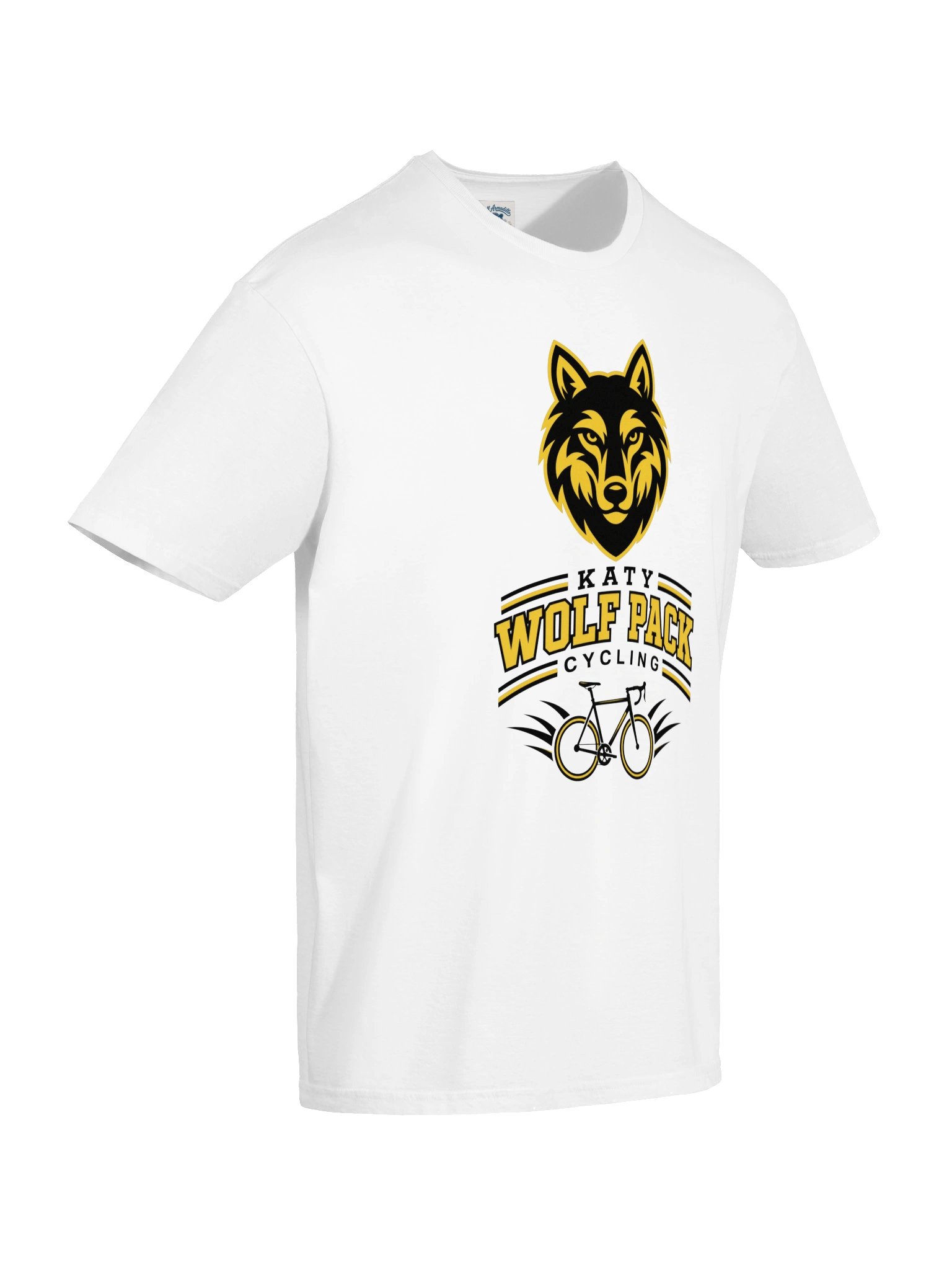 Katy Wolf Pack Cycling Tee (White or Grey) product image (4)