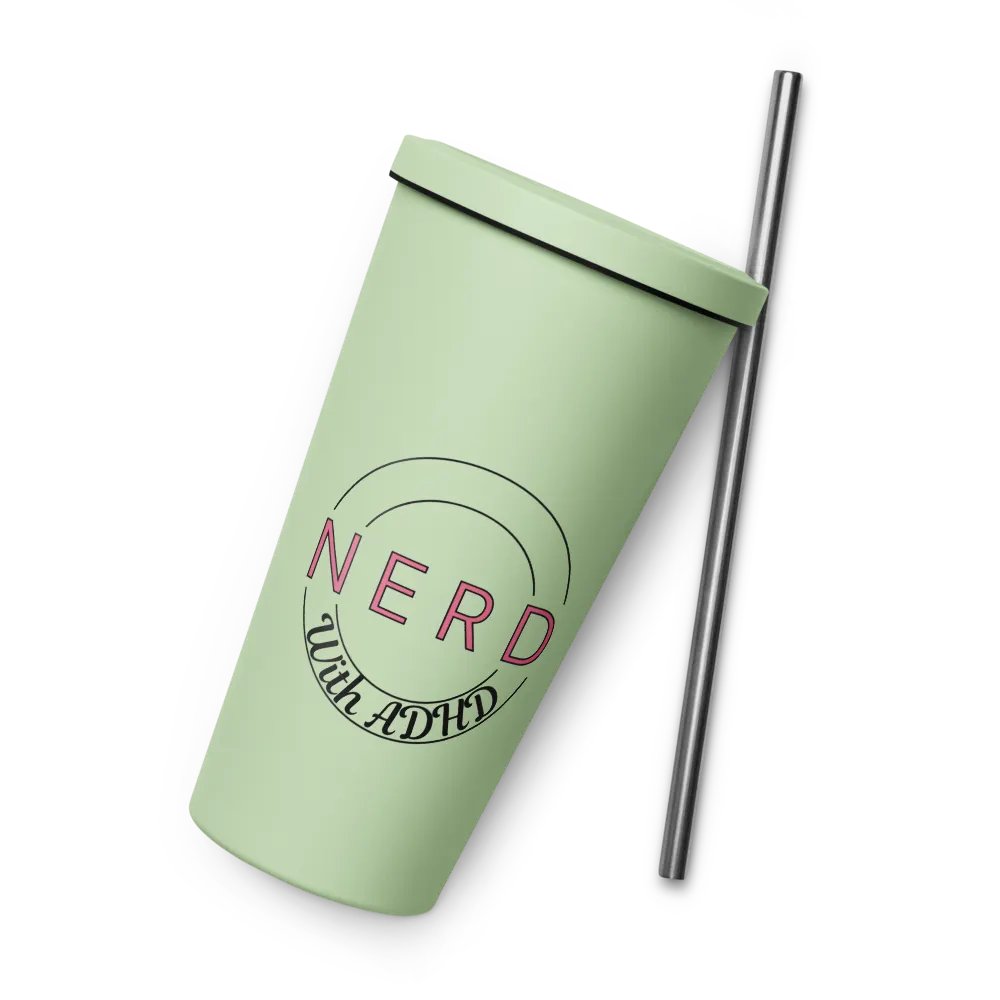 Nerd logo Insulated Tumbler product image (5)