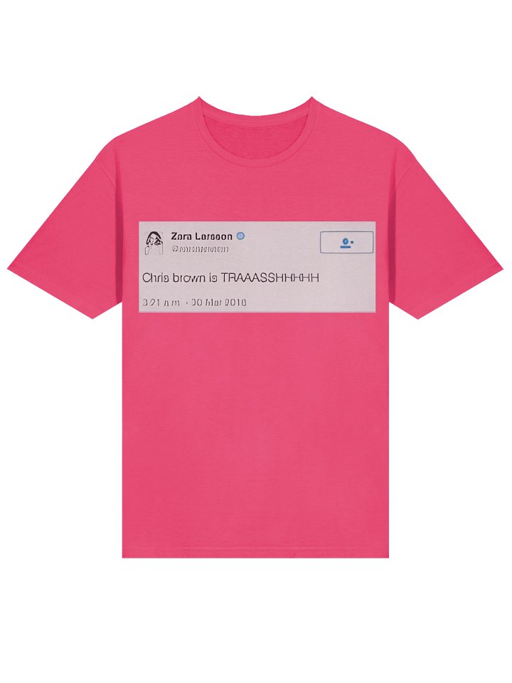 Chris Brown is Trash Shirt product image (2)