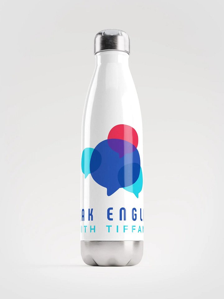The Official Speak English With Tiffani Water Bottle V1 product image (1)